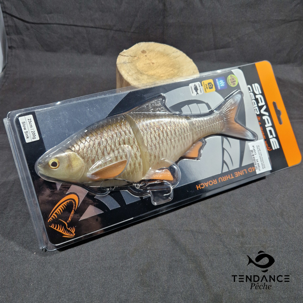 4D Line Thru Roach 25Cm Slow Sink - Savagegear - Bream