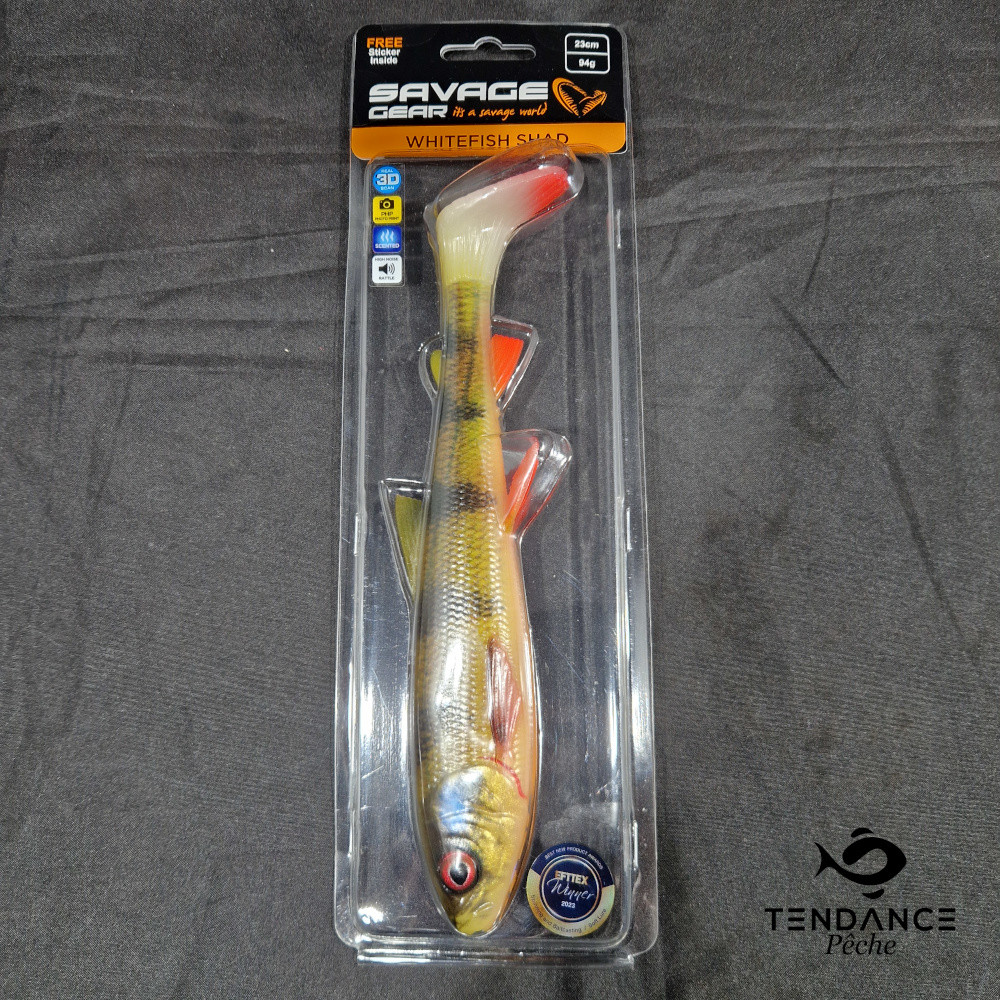 3D Whitefish Shad 23Cm - Savage Gear - Perche 