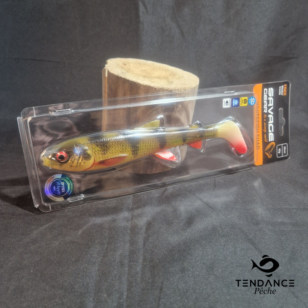 3D Whitefish Shad 20Cm - Savage Gear - Perche 
