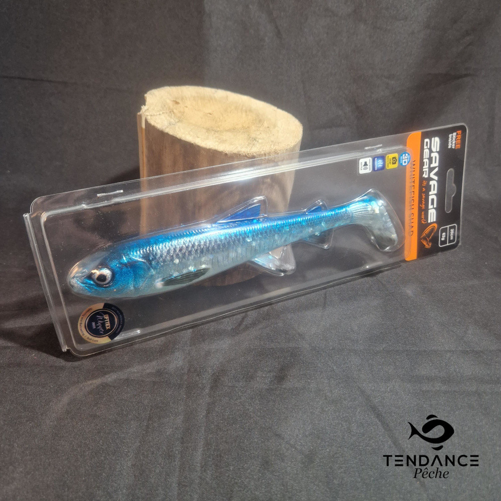 3D Whitefish Shad 20Cm - Savage Gear - Bl Slv 