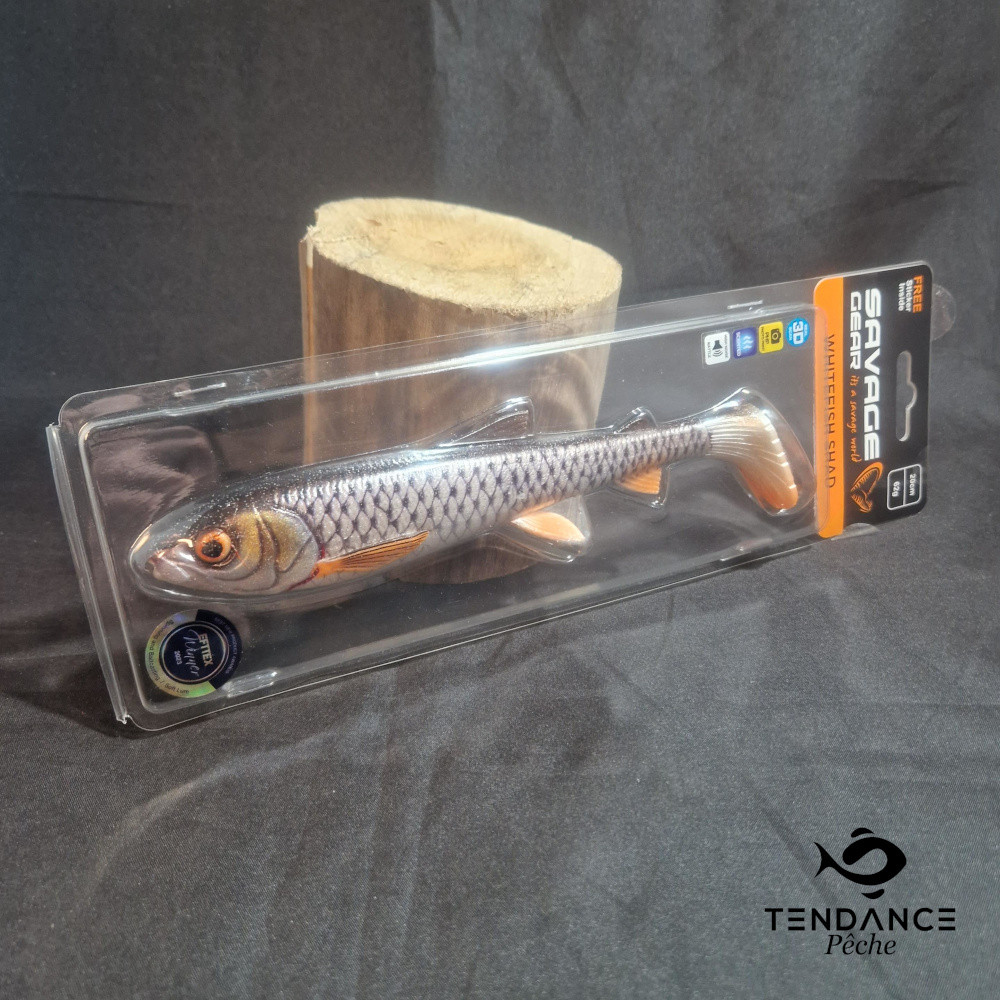 3D Whitefish Shad 20Cm - Savage Gear - Roach