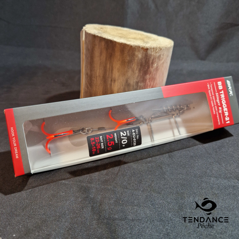 Bkk Bb Trigger-21 Stinger Rig - Bkk - Uvo Leurre 22 À 26Cm 2.5Gr H°2/0 