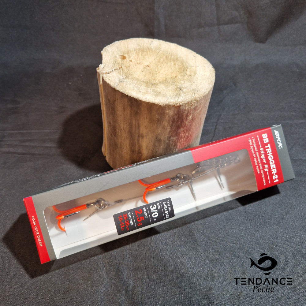 Bkk Bb Trigger-21 Stinger Rig - Bkk - Uvo Leurre 26 À 30Cm 2.5Gr H°3/0 