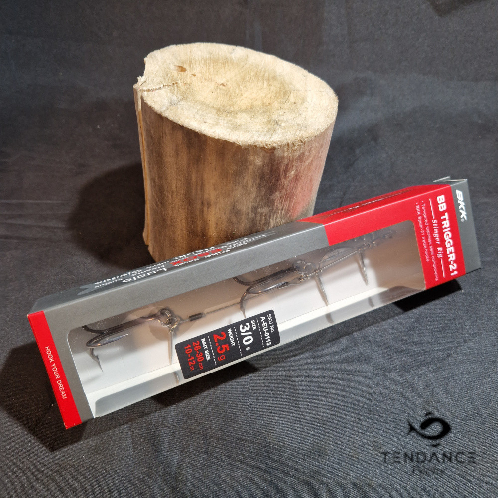 BKK BB TRIGGER-21 STINGER RIG - BKK - leurre 26-30cm 2.5gr H°3/0