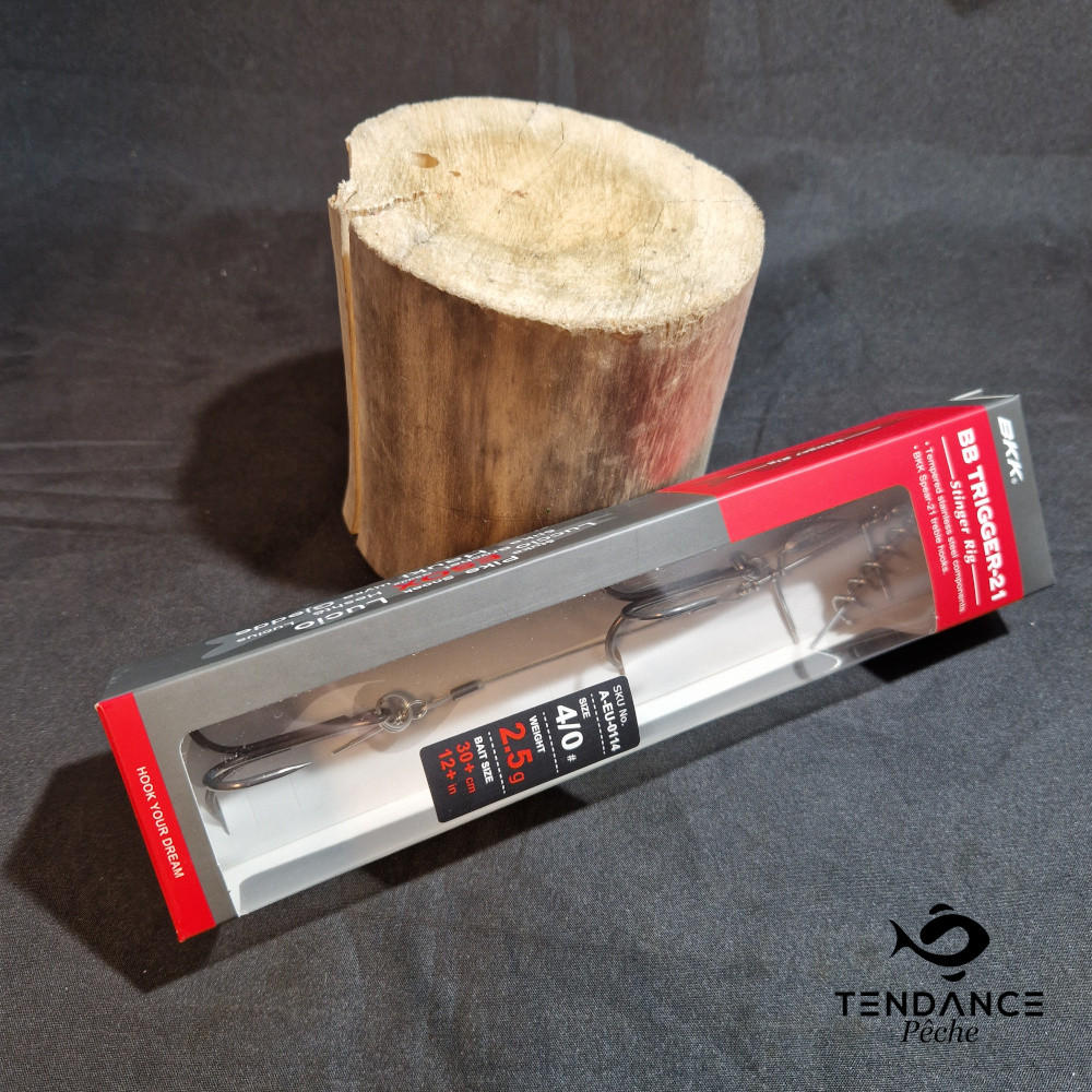 Bkk Bb Trigger-21 Stinger Rig - Bkk - Leurre 30Cm+ 2.5Gr H°4/0