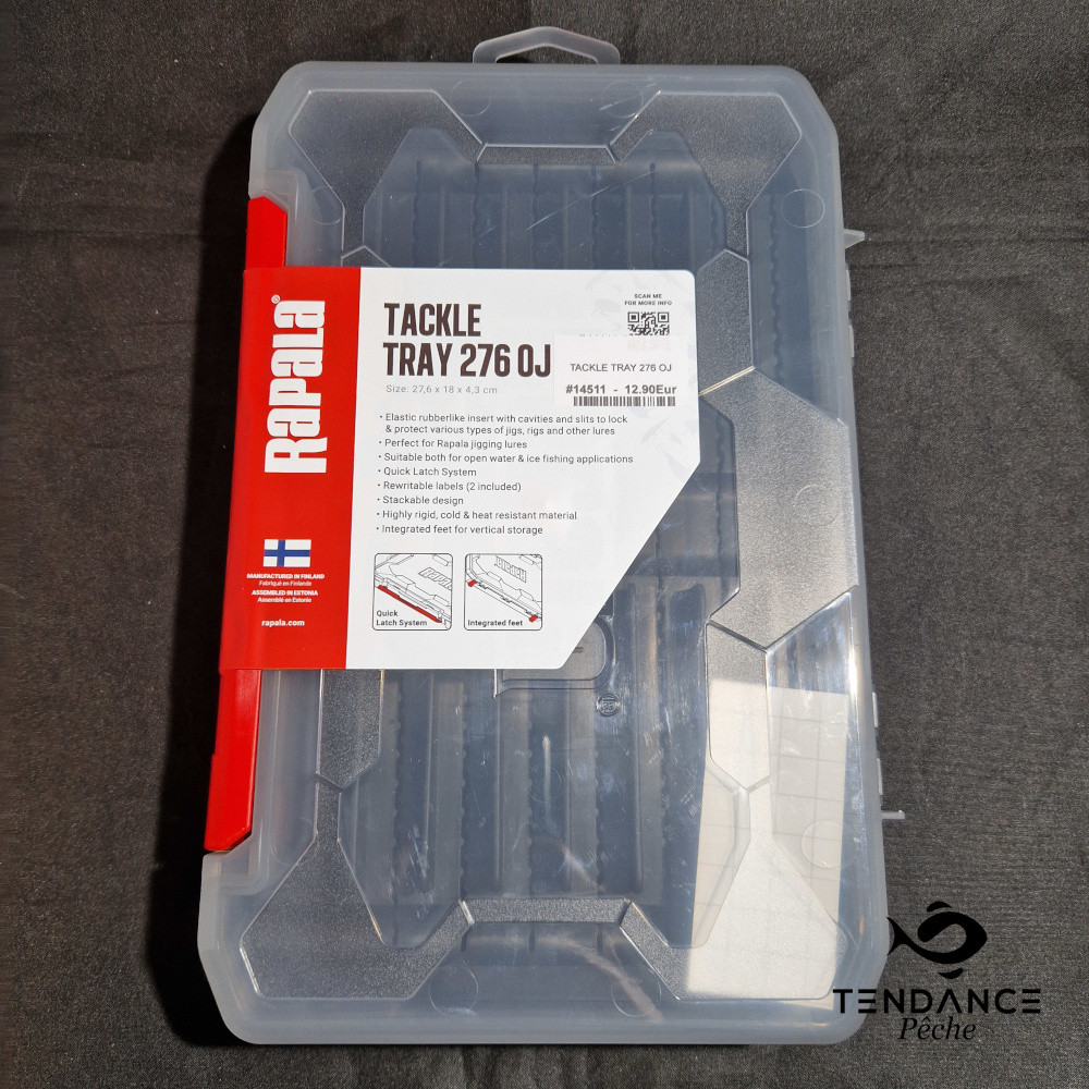 BOITE TACKLE TRAY 276 OJ - RAPALA
