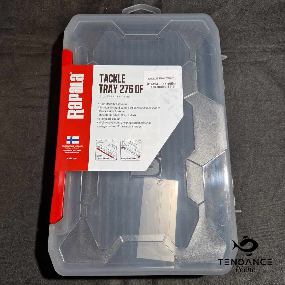 BOITE TACKLE TRAY 276 OF - RAPALA