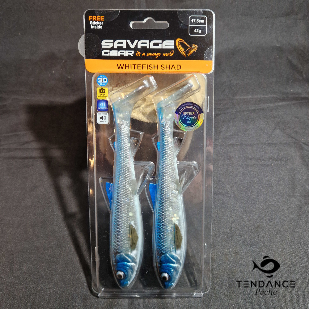 3D Whitefish Whad 17.5Cm - Savage Gear - Bl Slv 