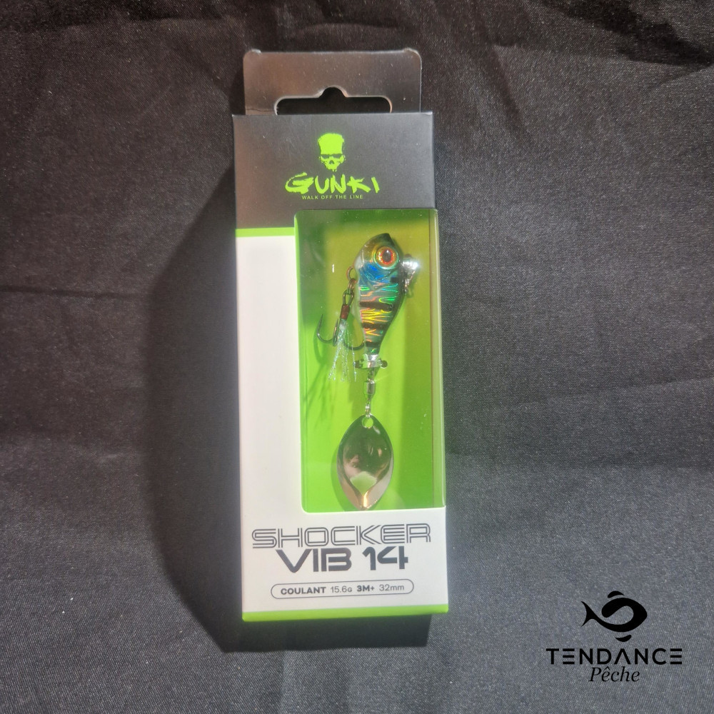 SHOCKER VIB TAILLE 14- GUNKI - Blue Gill