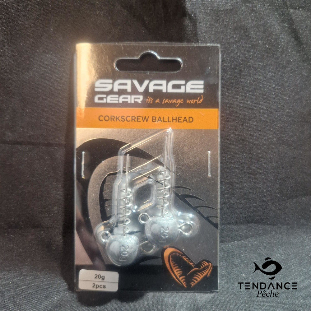 Corkscrew Ballhead - Savage Gear - 20 Grammes