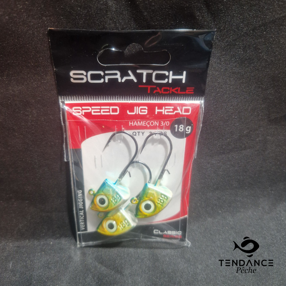 Speed Jig Head 18Gr - Scratch - Blue Bronze