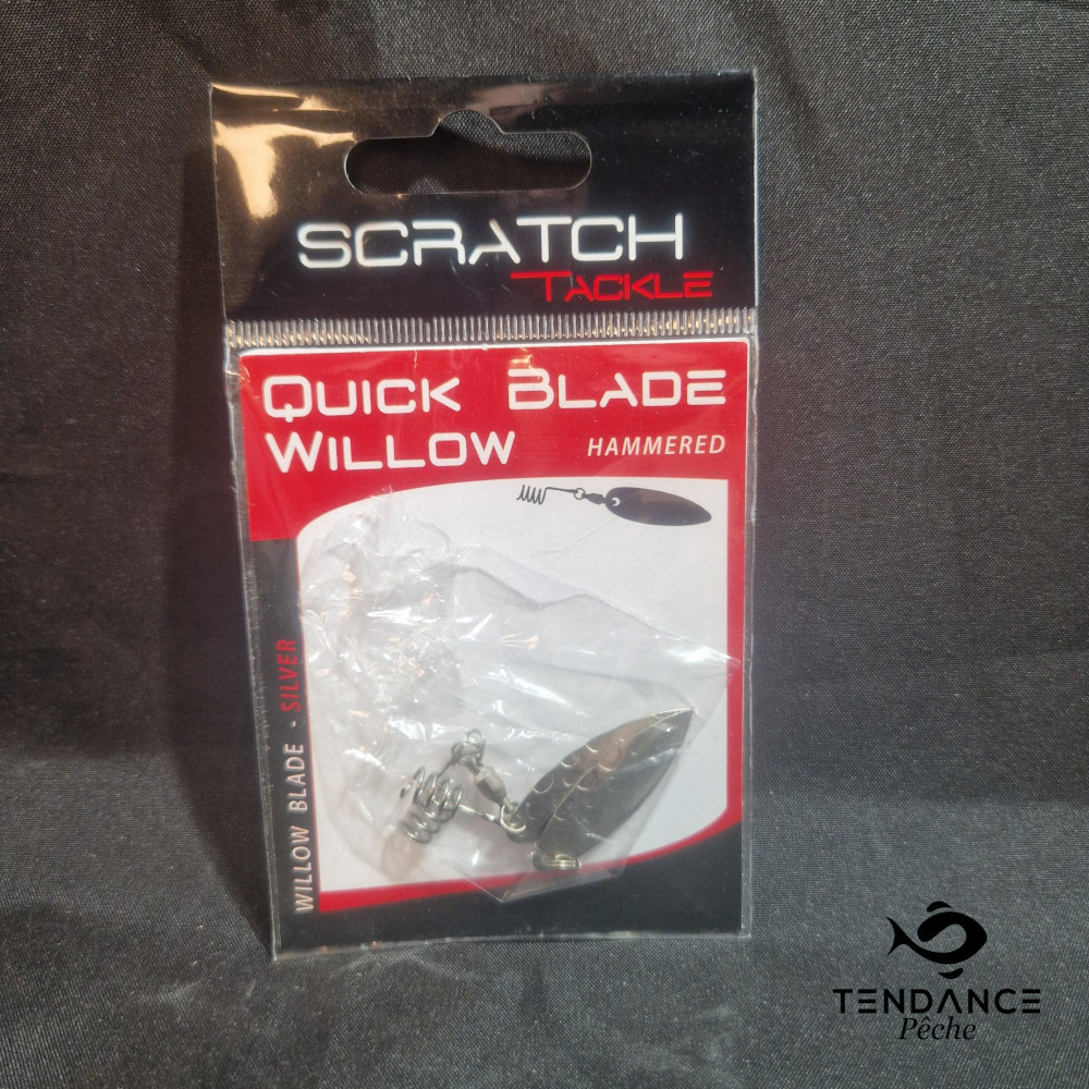 QUICK BLADES WILLOW - SCRATCH TACKLE - Silver ayu