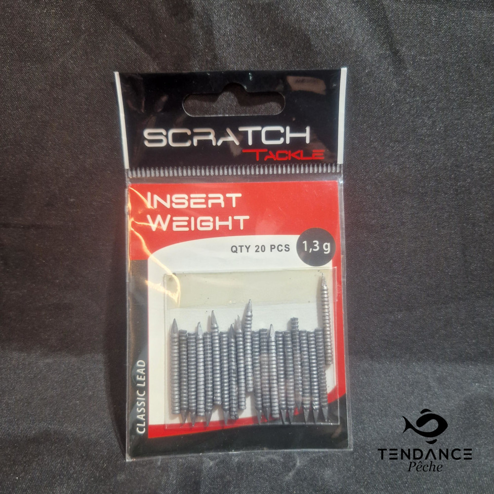 INSERT WEIGHT 1.3GR - SCRATCH TACKLE