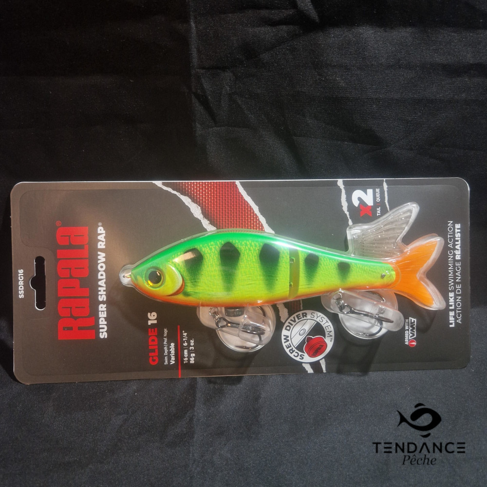 Super Shadow Rap Glide 16 - Rapala - Fire Tiger