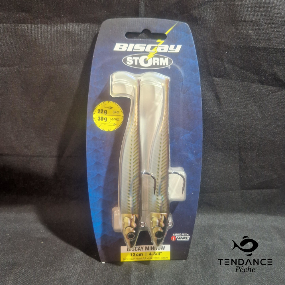 BISCAY MINNOW 12CM - 22GR - STORM - SDL 