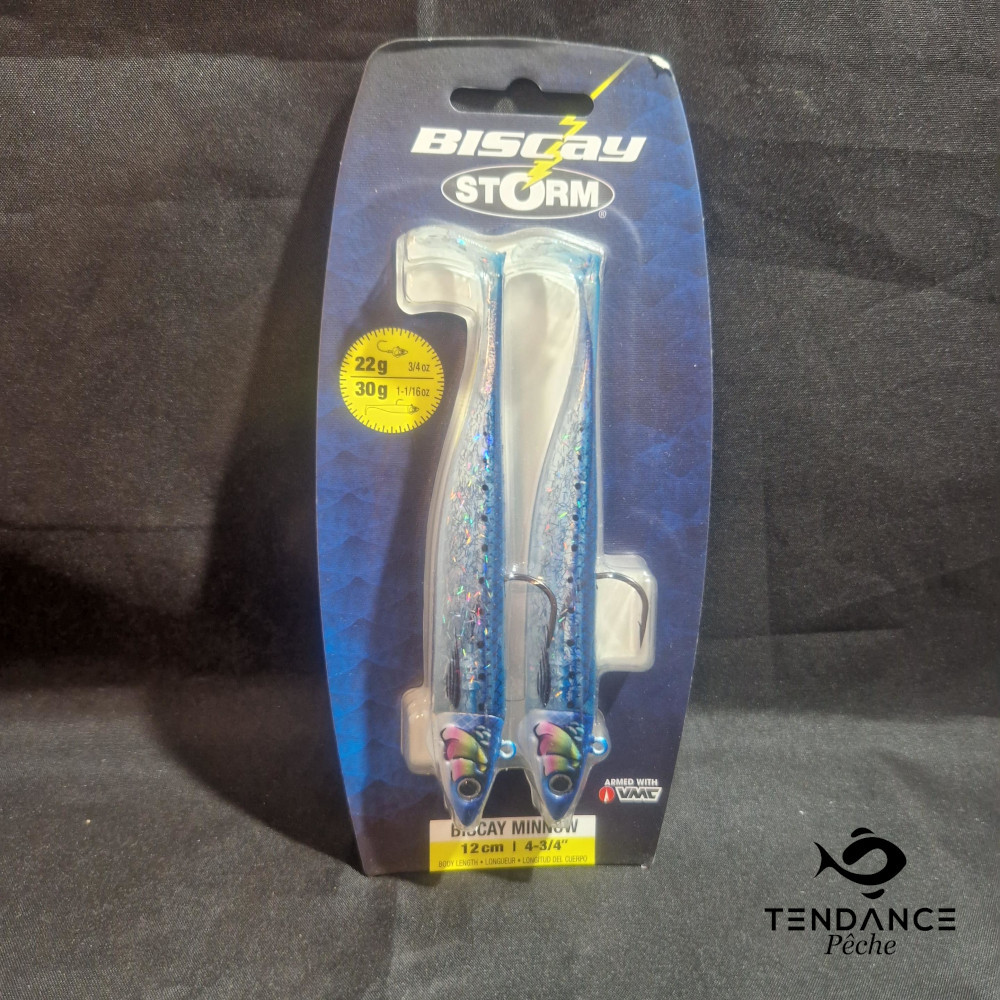 Biscay Minnow 12Cm - 22Gr - Storm - Biw