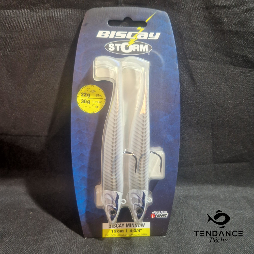 Biscay Minnow 12Cm - 22Gr - Storm - Wprls