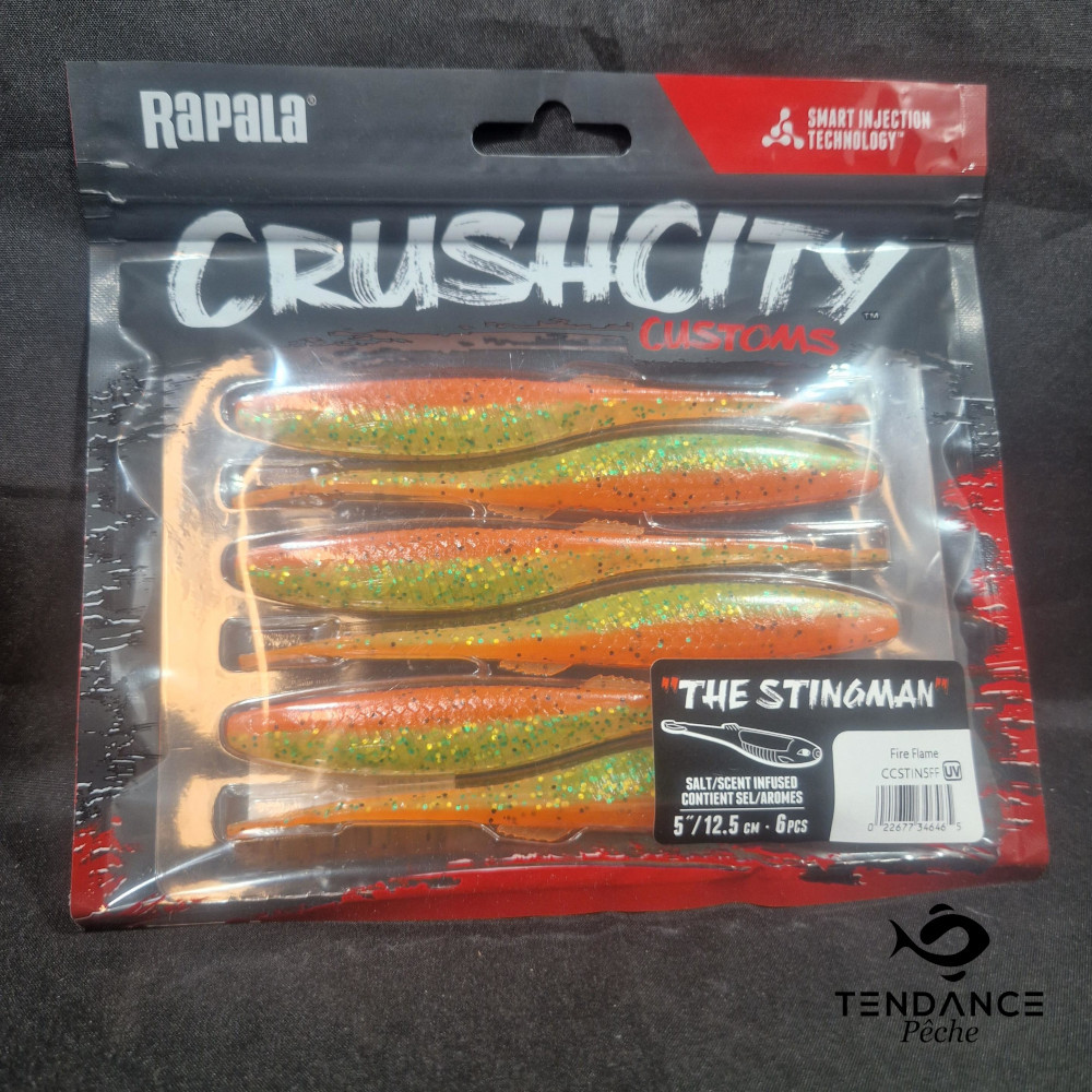 THE STINGMAN 5" 12.5CM - RAPALA - FIRE FLAME