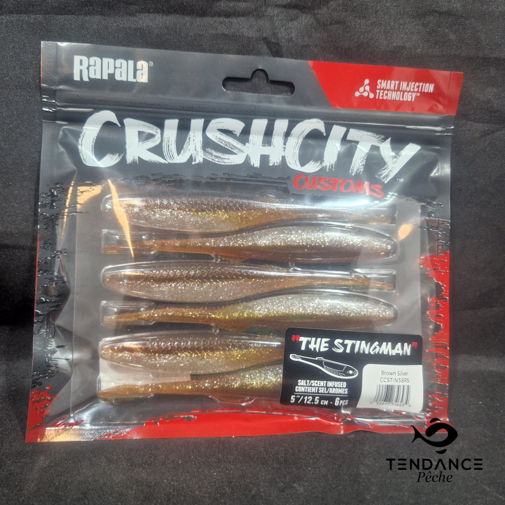 The Stingman 5" 12.5Cm - Rapala - Brown Silver 
