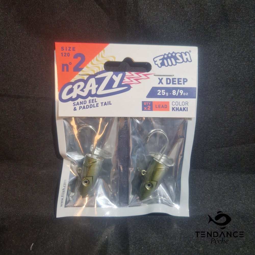 TETE PLOMBEE X DEEP 25GR - FIIISH