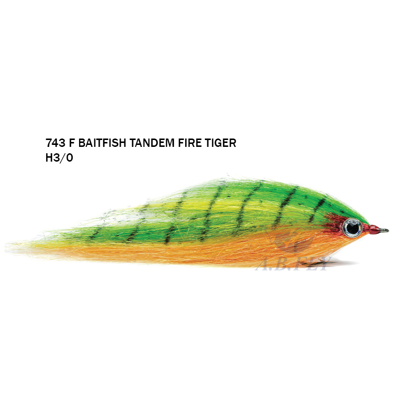 Baitfish Tandem Fire/Tiger Gama H3/0 - Fire/Tiger (Feu/Tigre) - Rainy's