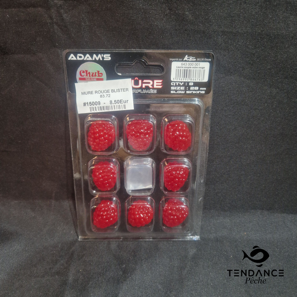 Mûres Souples Parfumées - Adam's - Rouge / Rouge 