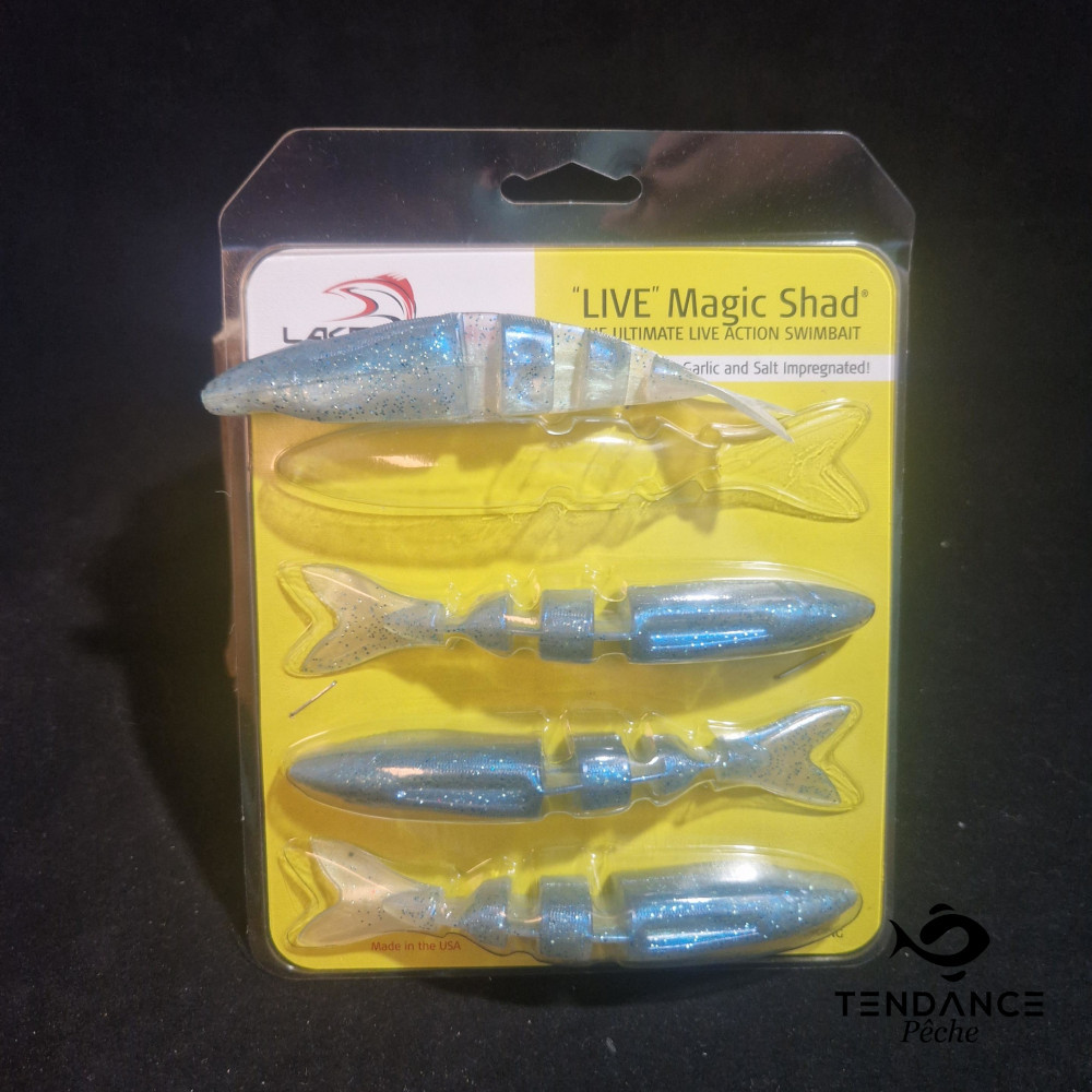 Live Magic Shad 4.5" - Lake Fork - Blue Back Herring 