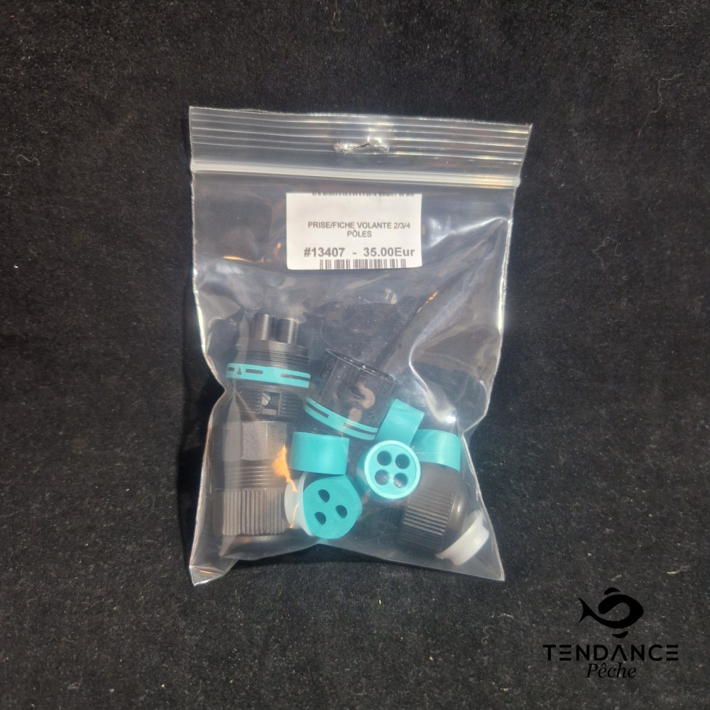 PRISE / FICHE VOLANTE 2/3/4 POLES - TN