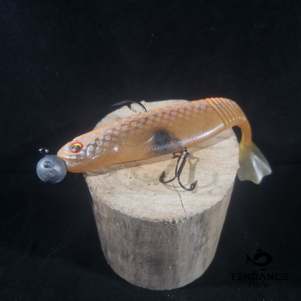 DUCKFIN CLASSIC SHAD GHOST ORANGE PREMONTE - TENDANCE NAUTIC - 20cm