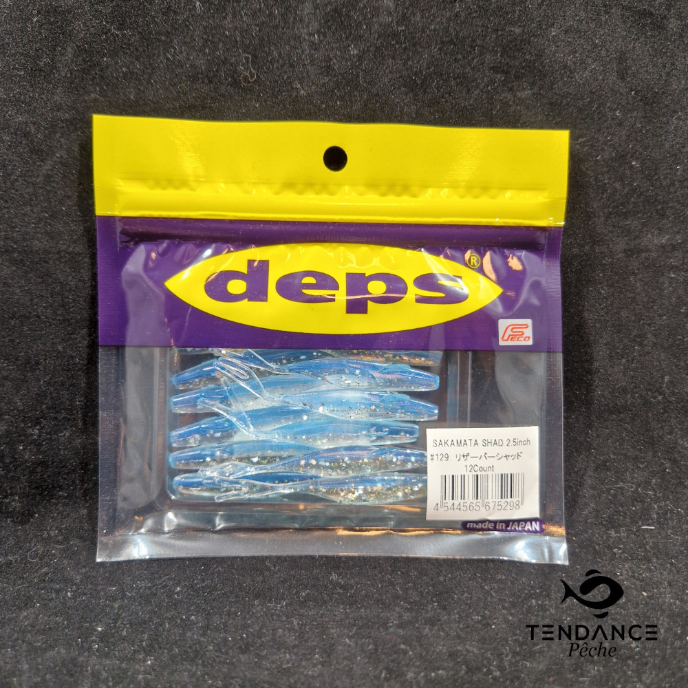 Sakamata Shad 2.5" - Deps - Reservoir Shad 