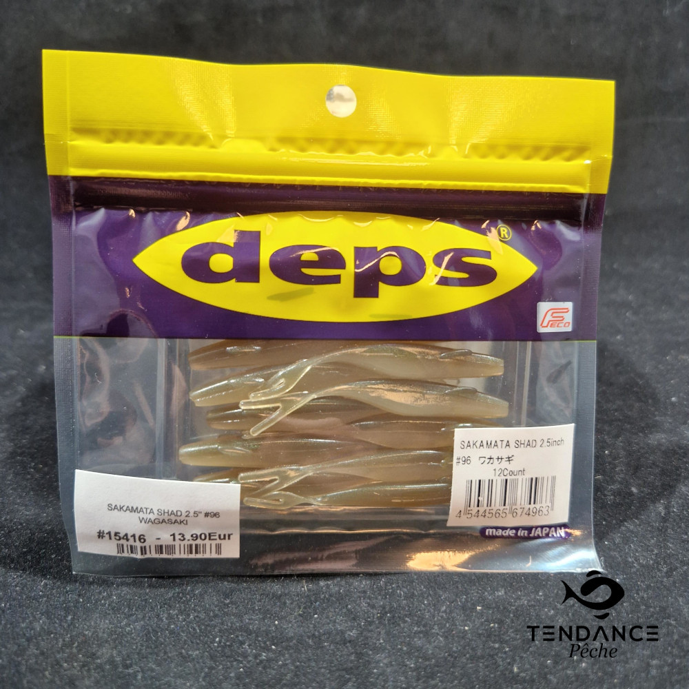 SAKAMATA SHAD 2.5" - DEPS - WAGASAKI 
