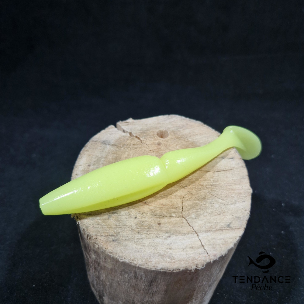 ONE UP SHAD 4" à l'unité - SAWAMURA - solid chart