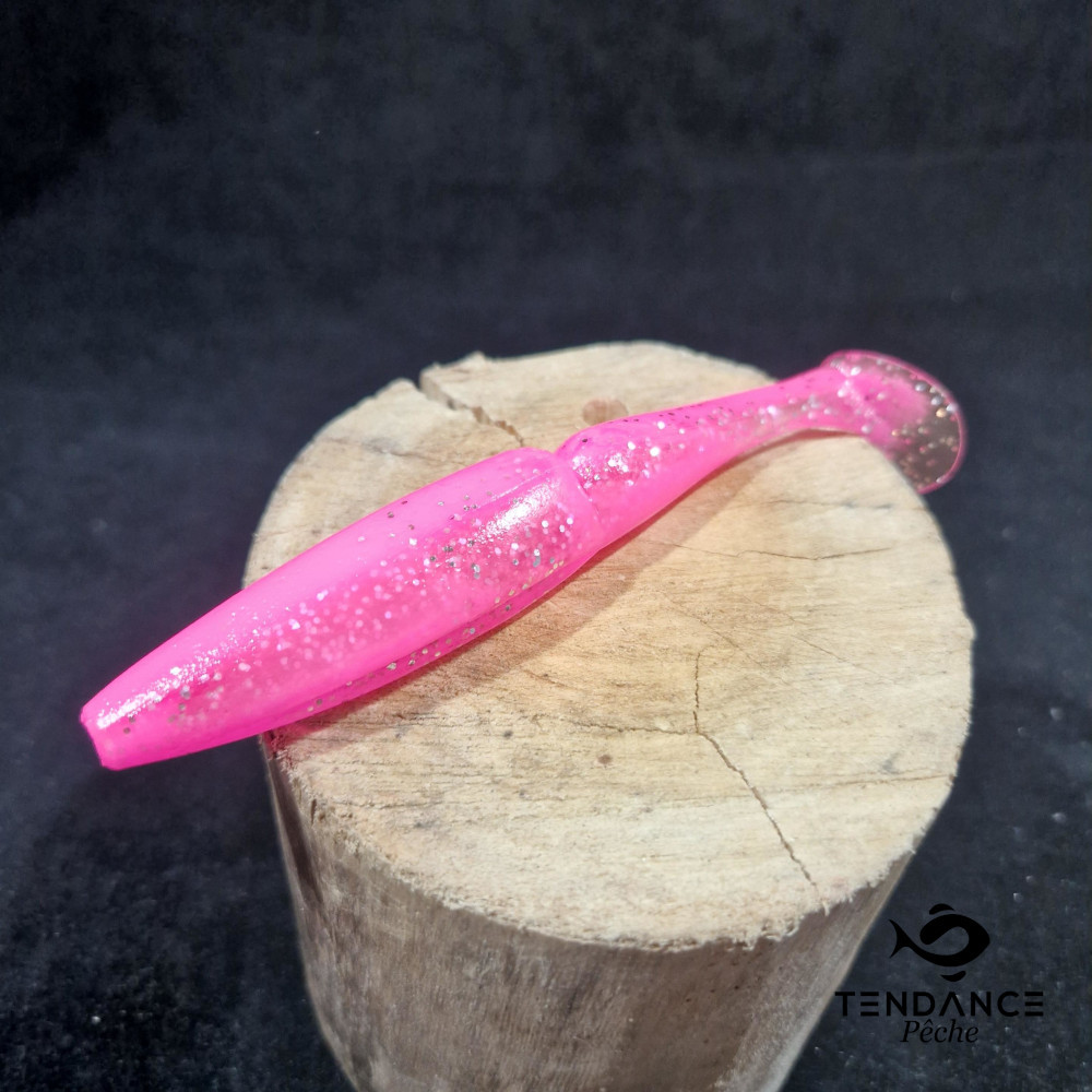 One Up Shad 7" À L'unité - Sawamura - Pink Back Glitter Belly 