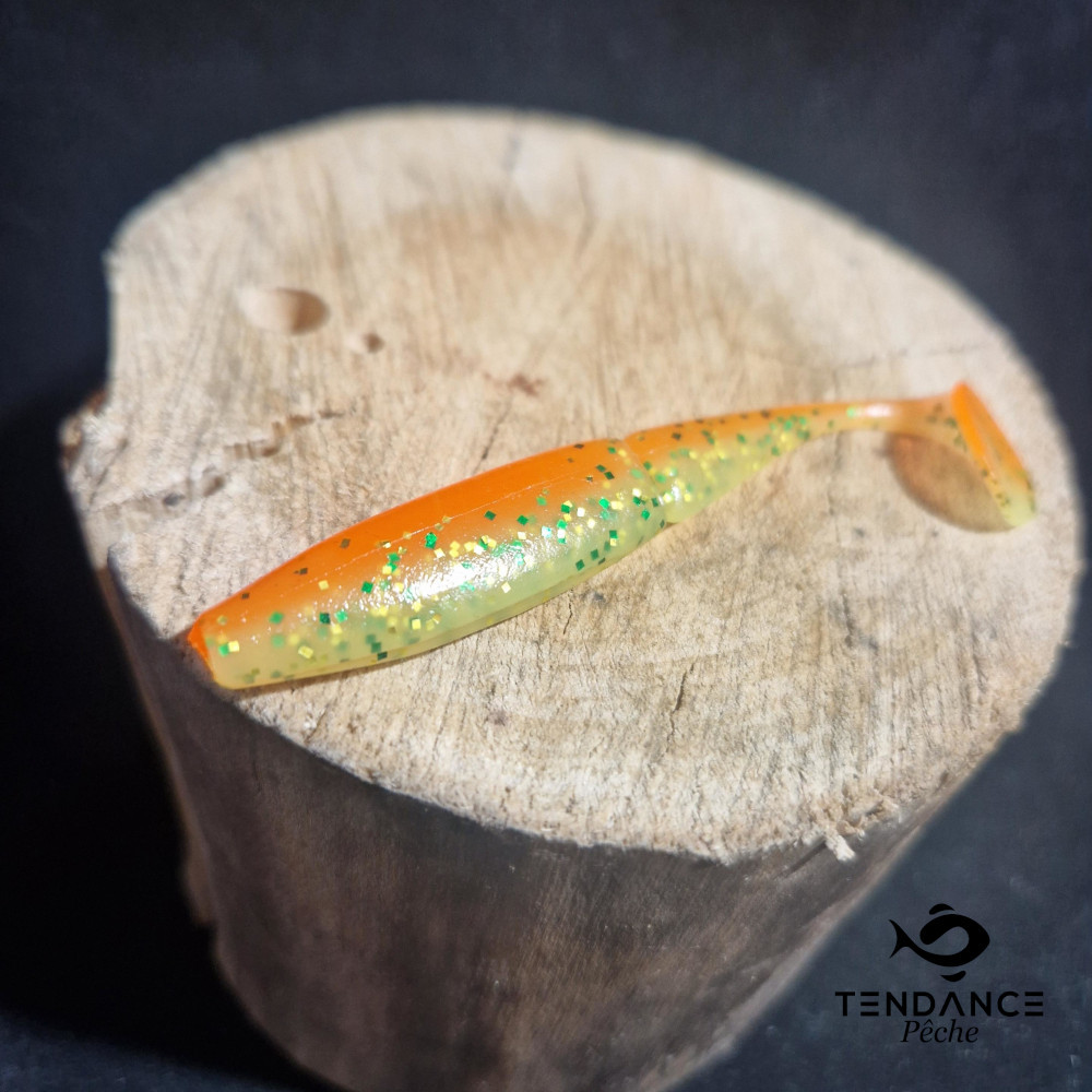 ONE UP SLIM 4" VRAC - SAWAMURA - ORANGE GREEN 