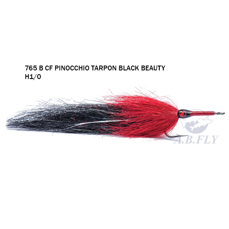 Pinnochio Tarpon H1/0 - BLACK BEAUTY - RAINY'S