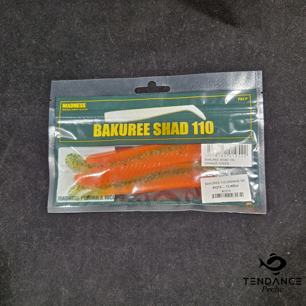 Bakuree 110 Kb - Madness - Orange - Vert 