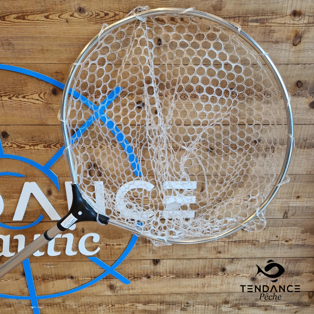 Epuisette 2.6m maille caoutchouc - PAFEX