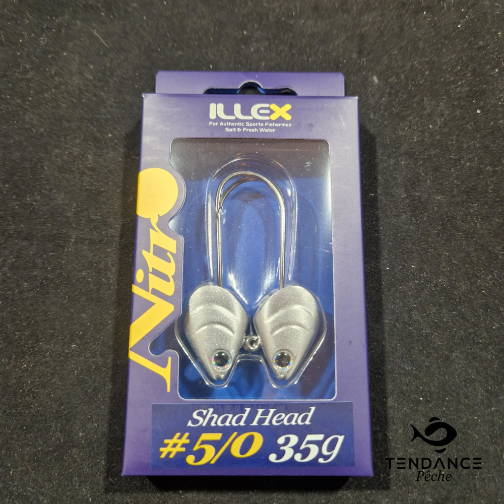 Nitro Shad Head - Illex - 35Gr 5/0