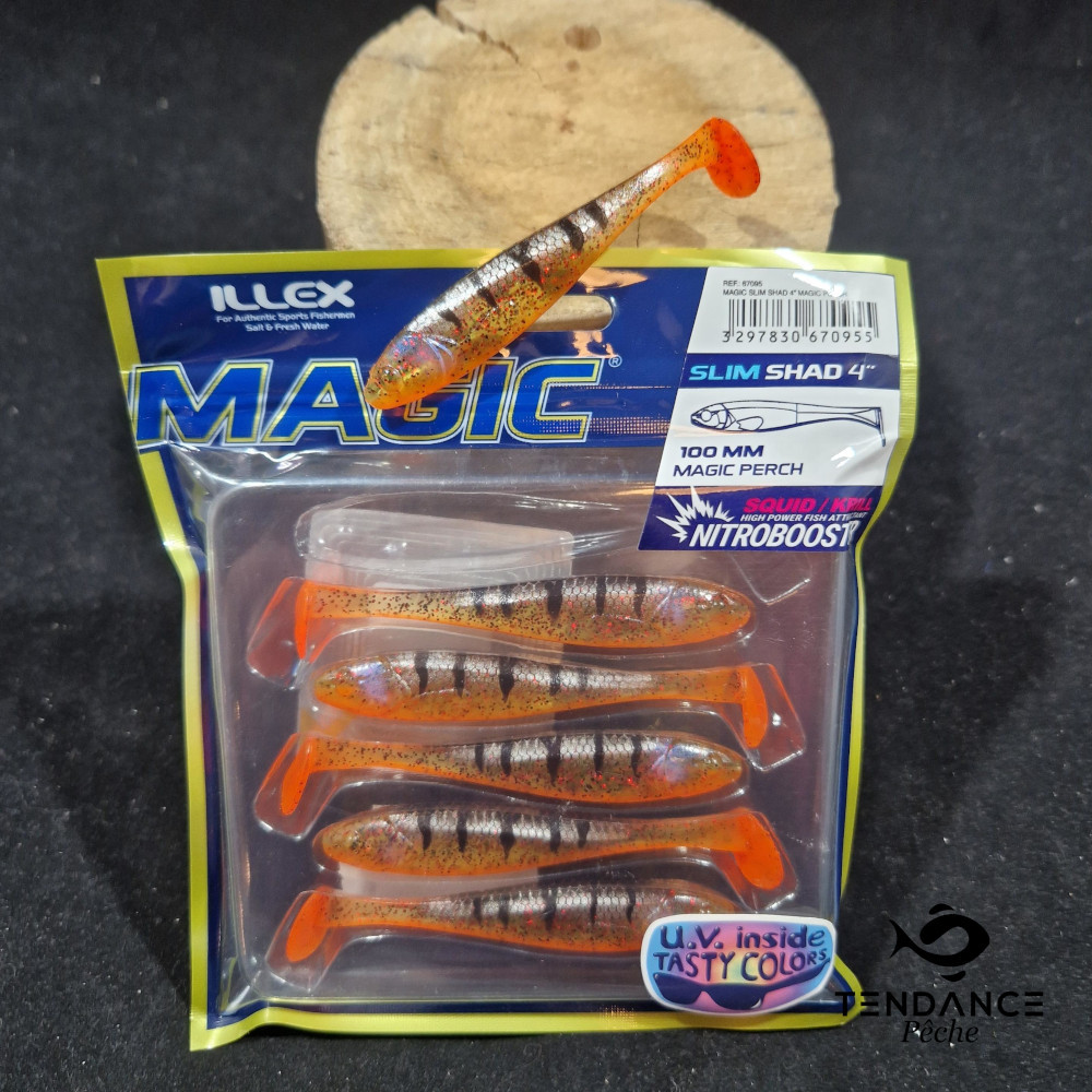 Magic Slim Shad 4" - Illex - Magic Perch
