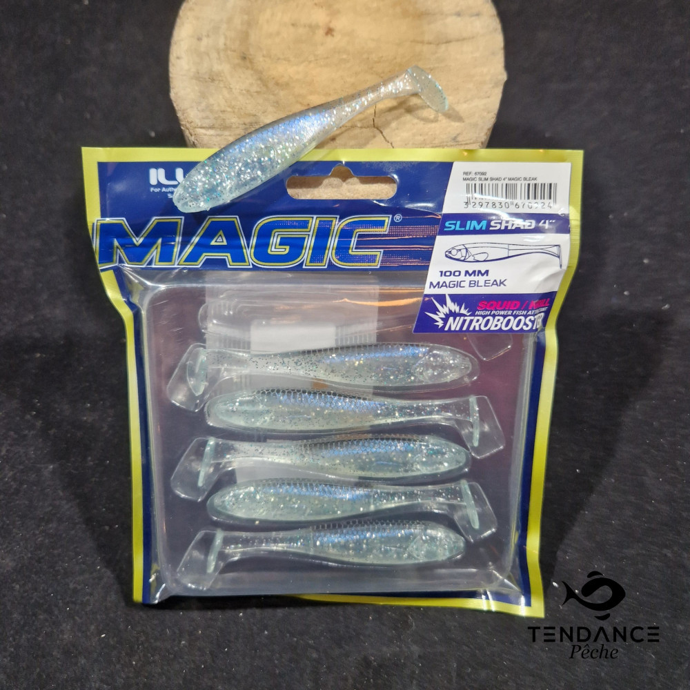Magic Slim Shad 4" - Illex - Magic Bleak