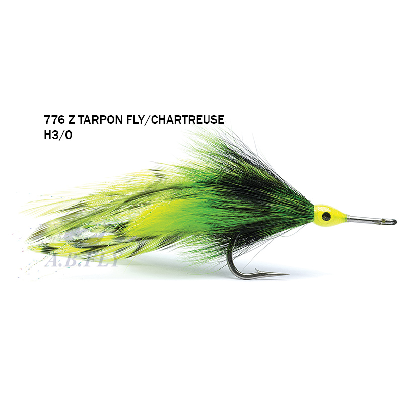 Tarpon Fly H3/0 - CHARTREUSE - RAINY'S