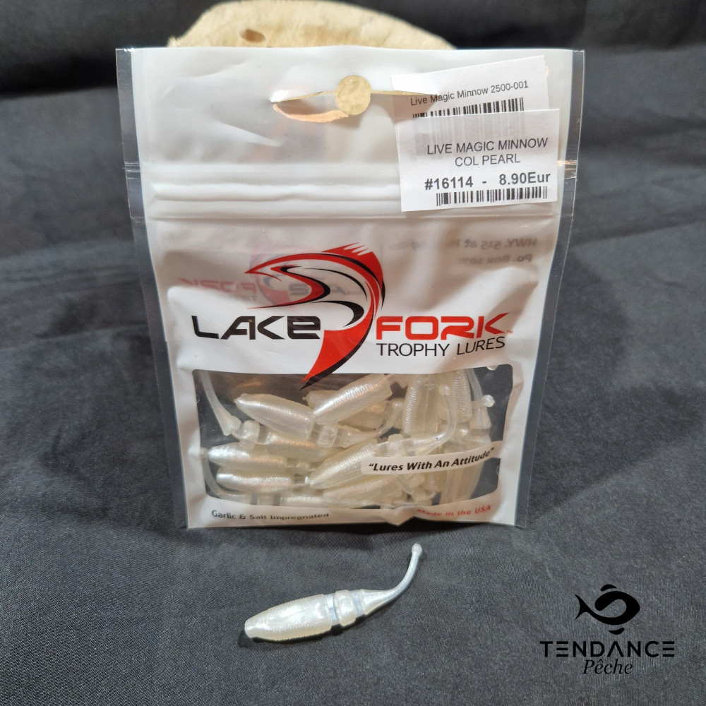 Live Magic Minnow - Lake Fork - Pearl