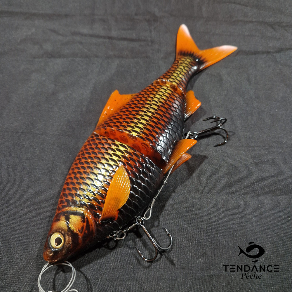 4D LINE THRU ROACH 25CM SLOW SINK - SAVAGEGEAR - BLACKK 