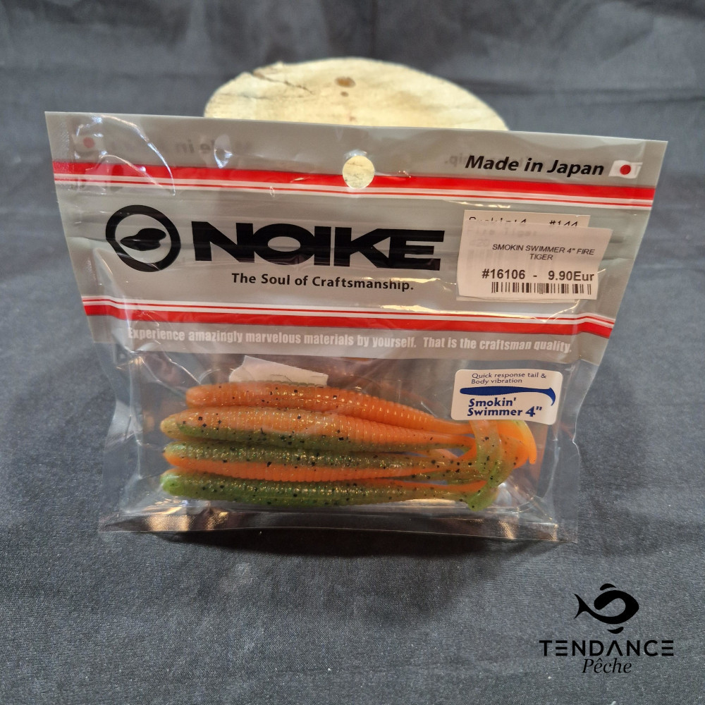 Smokin Swimmer 4" - Noike - Fire Tiger