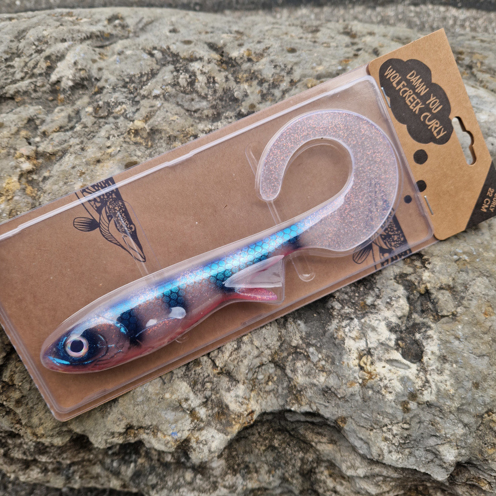 Wolfcreek curly 2.0 22cm - WOLFCREEK - Striped Ghost