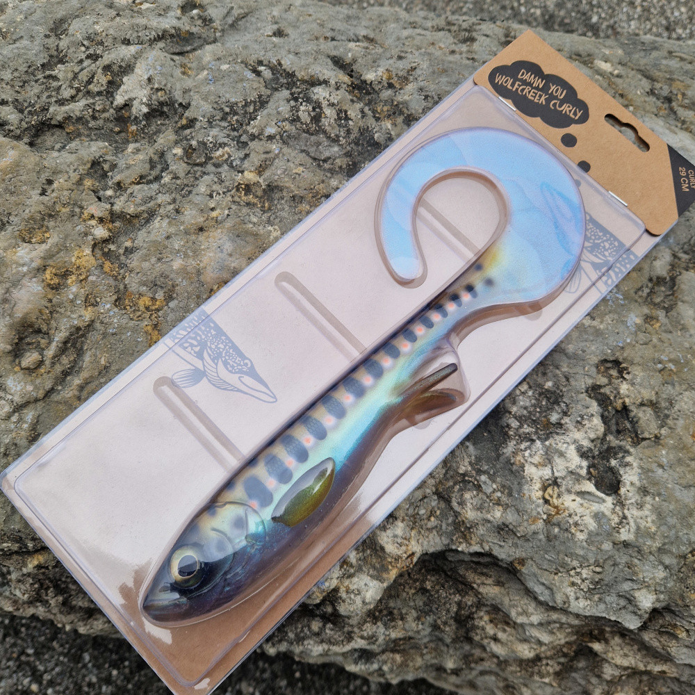 Wolfcreek Curly 2.0 22Cm - Wolfcreek - Smelt Uv