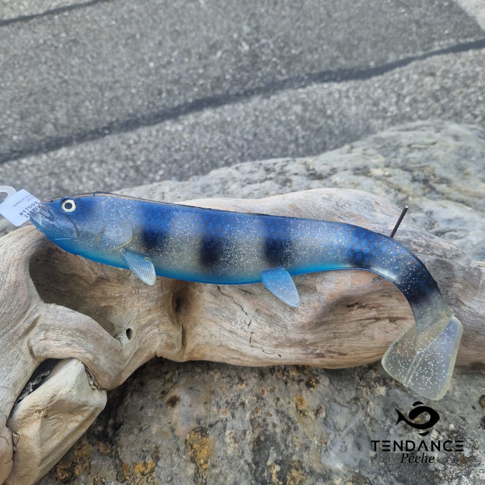 Eagle Shad 260 - Jaws Fishing - Striped Ghost Bleu 