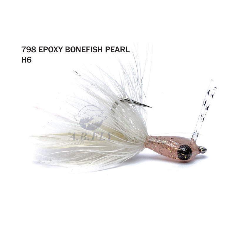 Epoxy Bonefish H6 - PEARL (Nacré / Perle) - RAINY'S