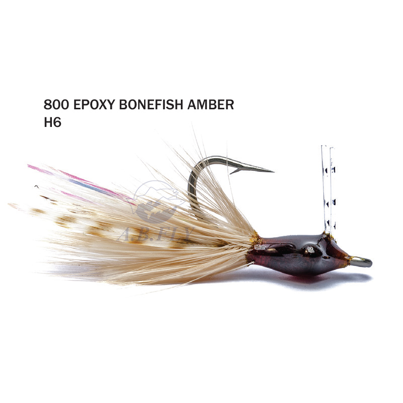 Epoxy Bonefish H6 - AMBER (Ambre) - RAINY'S