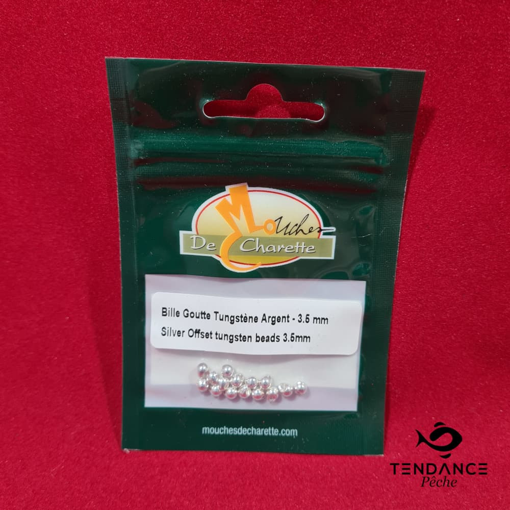 Billes Goutte Tungstène 3.5 Mm - Jmc - Argent 